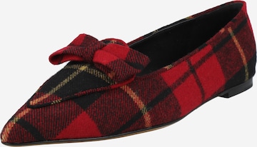 Polo Ralph Lauren Slippers 'ASTYN' i rød: forside