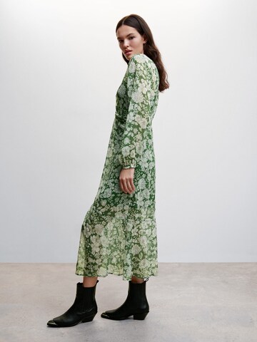 Robe d’été 'Lila' MANGO en vert
