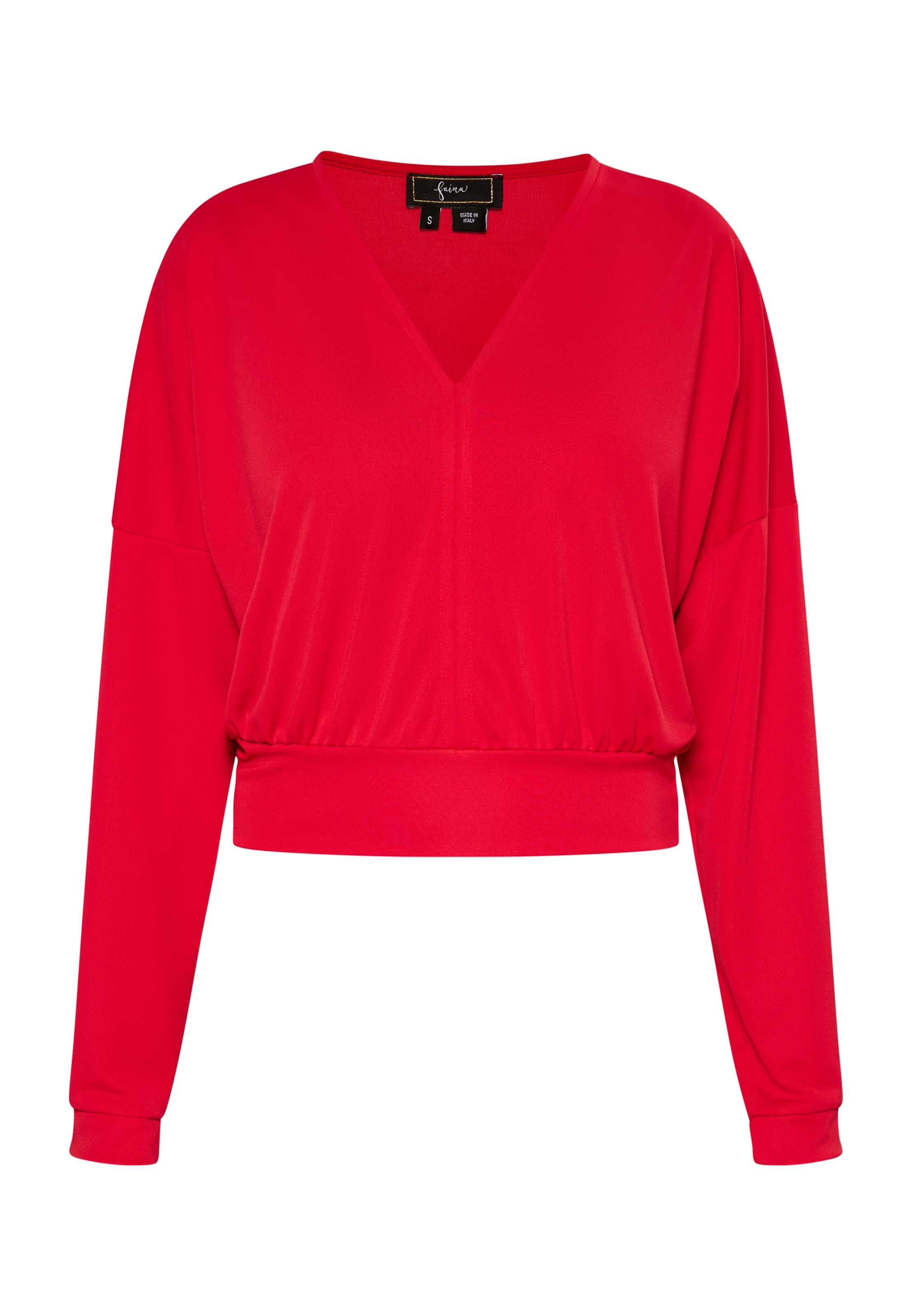 raudona faina Marškinėliai: priekis