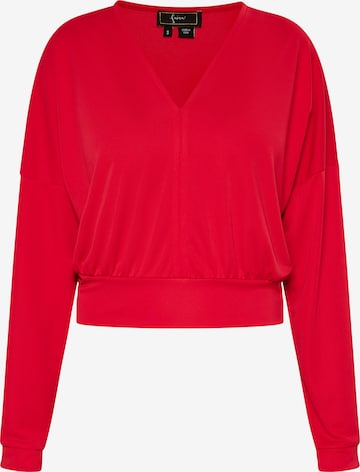 faina Shirt in Rood: voorkant