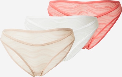 Slip Calvin Klein Underwear pe bej / roșu / alb, Vizualizare produs