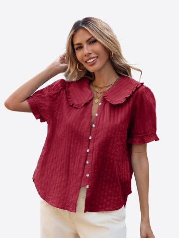 Imily Bela Blouse in Red: front
