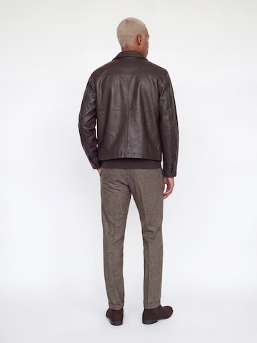 Regular Pantalon à plis 'JPSTOllie Blake' JACK & JONES en marron