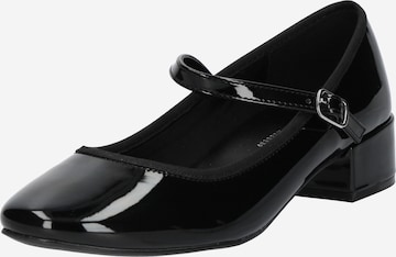 Ballerina con cinturino 'Tutuu' di Madden Girl in nero: frontale