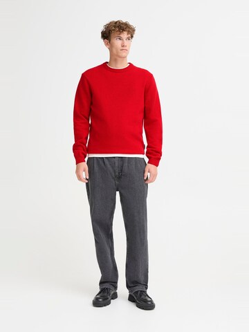 Casual Friday Sweater ' CFKarl ' in Red