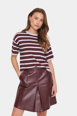 SAINT TROPEZ - Jersey en lila: frente