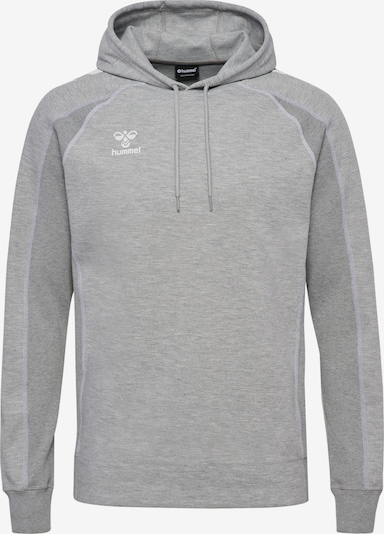 Hummel Sports sweatshirt in XXL in Light grey / Mottled grey / White, Item view