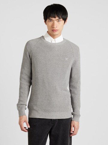 Pullover di Hackett London in grigio: frontale