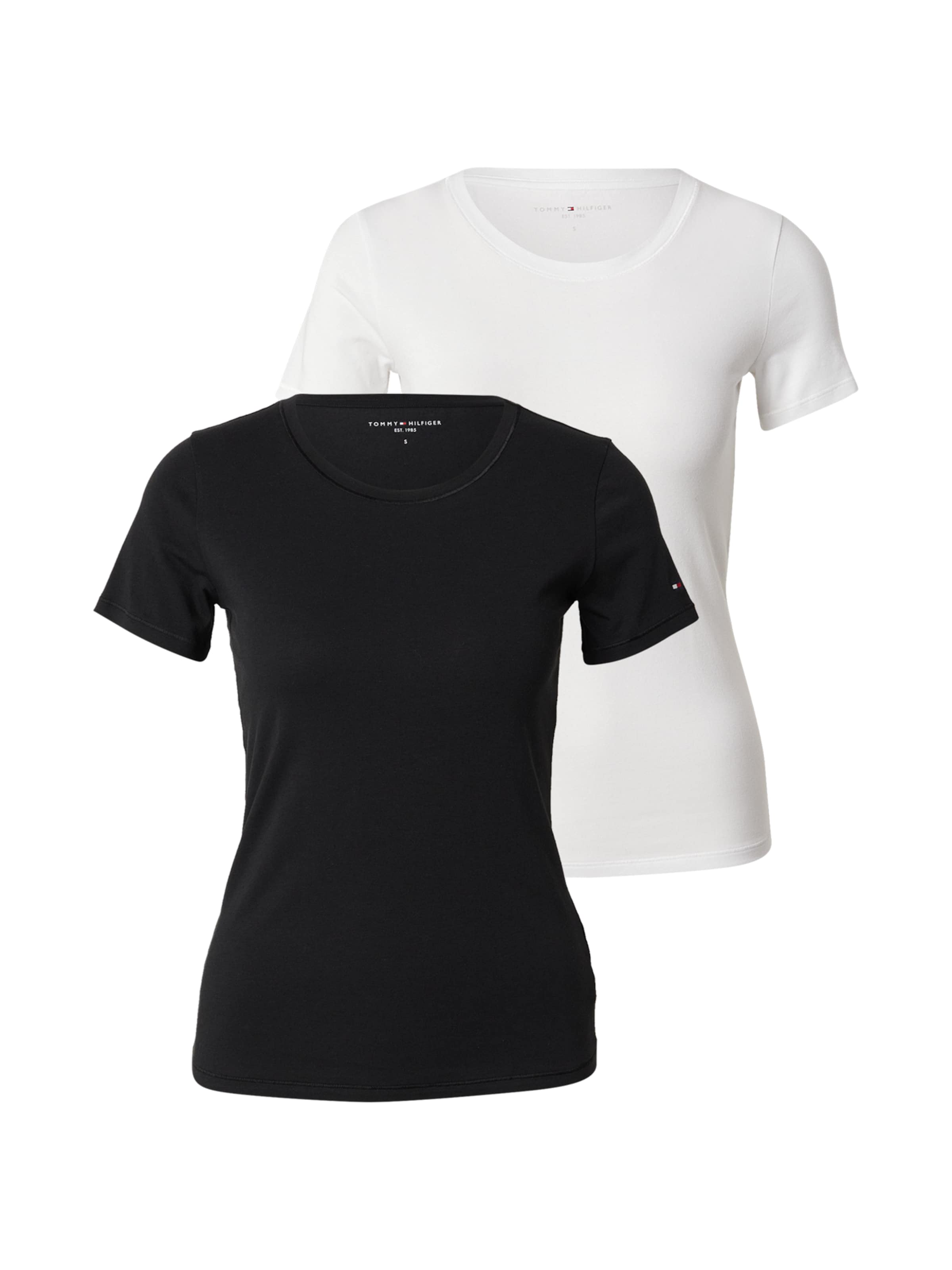 Tommy Hilfiger Underwear Trikó és alsó póló - fekete: elől