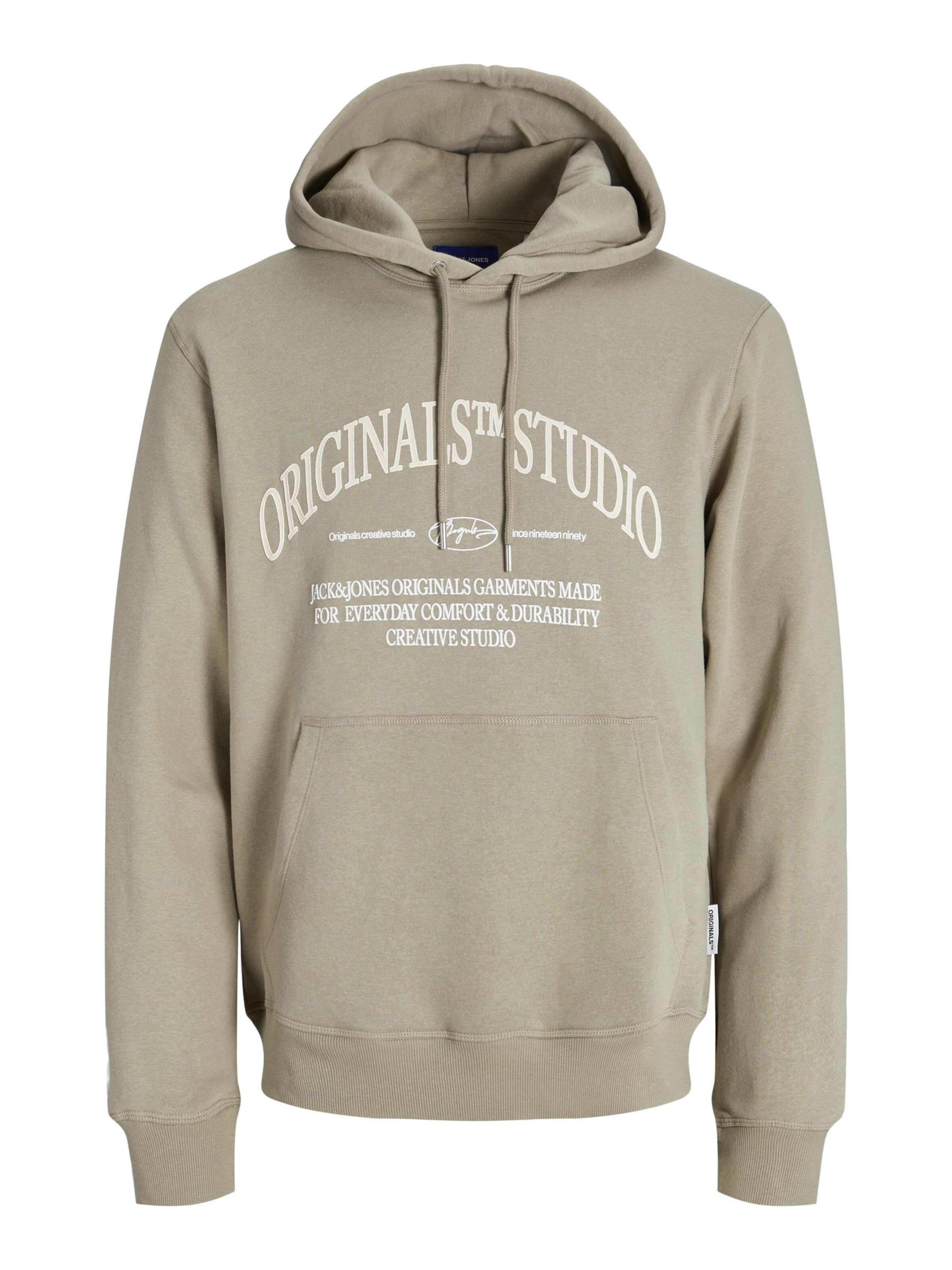 JACK & JONES Sweatshirt i grå: forside