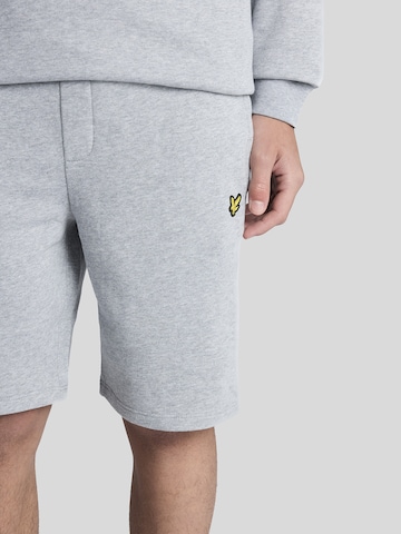 Lyle & Scott Regular Broek in Grijs