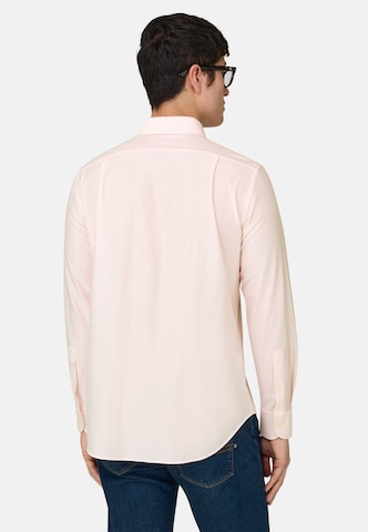 Coupe regular Chemise Boggi Milano en rose