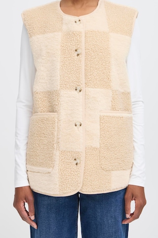 Gilet 'ICHTonza' ICHI en beige