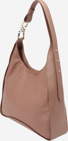 Sac bandoulière 'Chelsia' Ted Baker en beige : devant