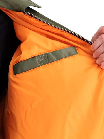 ALPHA INDUSTRIES Between-Season Jacket 'CWU MA-1' in Green