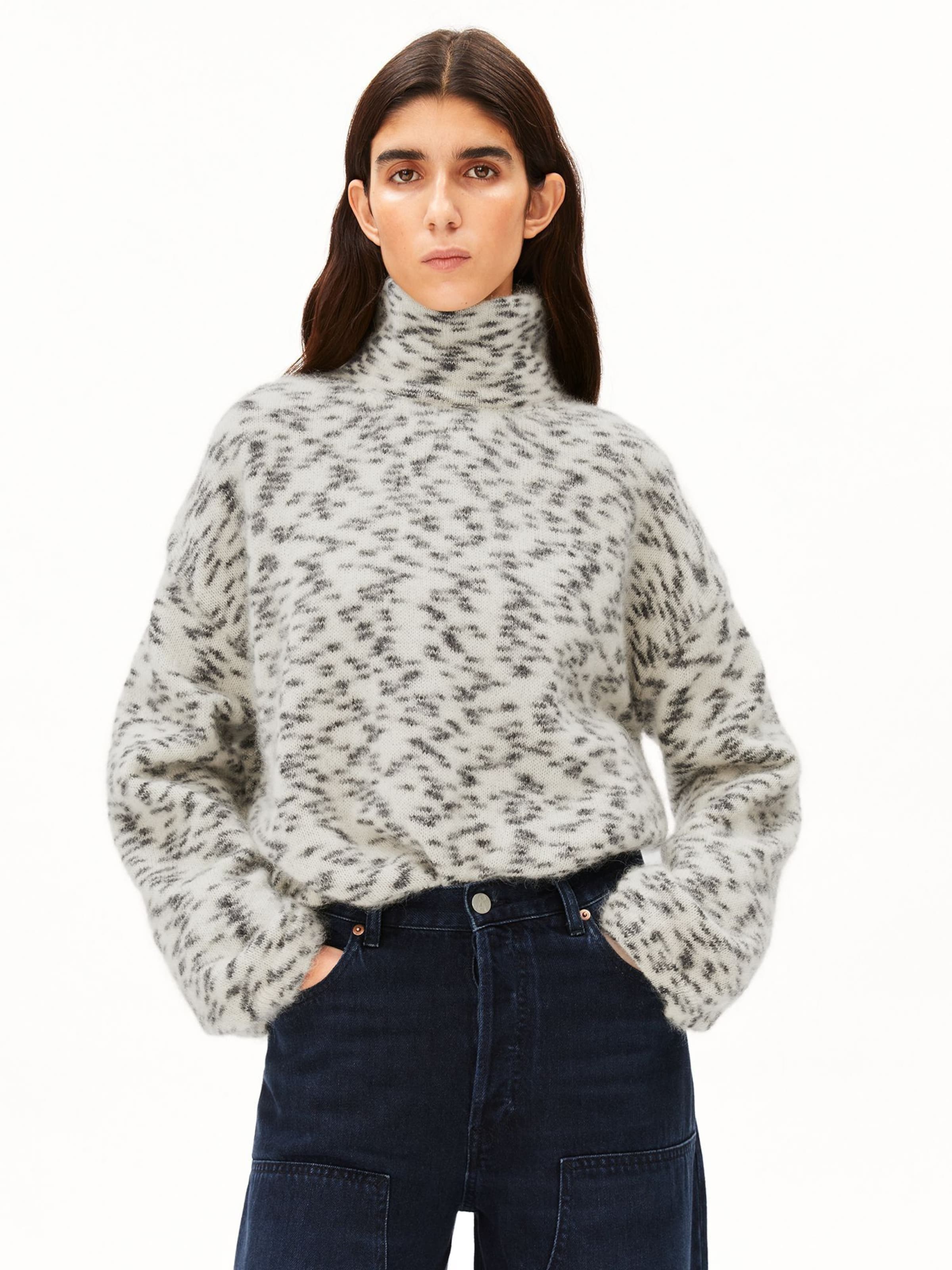 Pull-over ARMEDANGELS en beige : devant