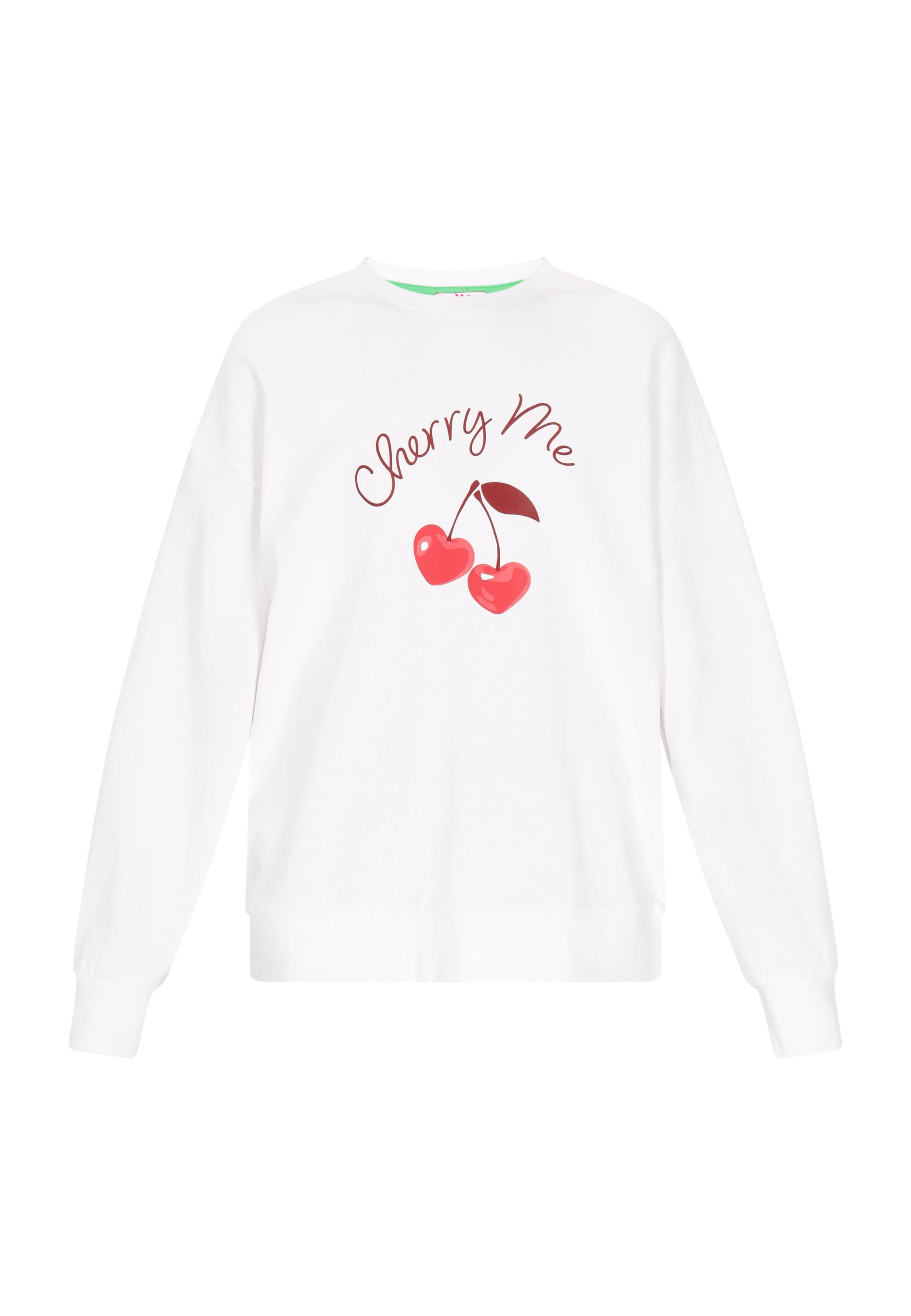 MYMO Sweatshirt in Wit: voorkant