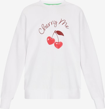 MYMO - Sweatshirt em branco: frente