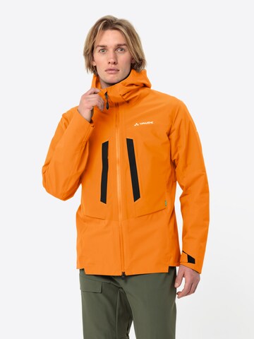 VAUDE Outdoorjas 'Monviso' in Oranje: voorkant