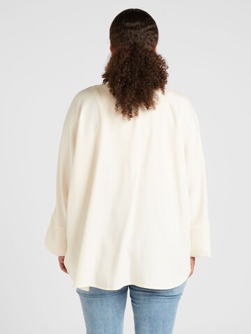 Chemisier 'CARGRACE' ONLY Carmakoma en beige