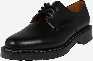 Solovair Fűzős cipő 'Gibson' - fekete: elől