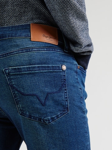 Pepe Jeans Slimfit Jeans 'FINSBURY' i blå