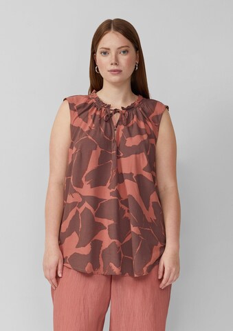 QS Blouse in Oranje