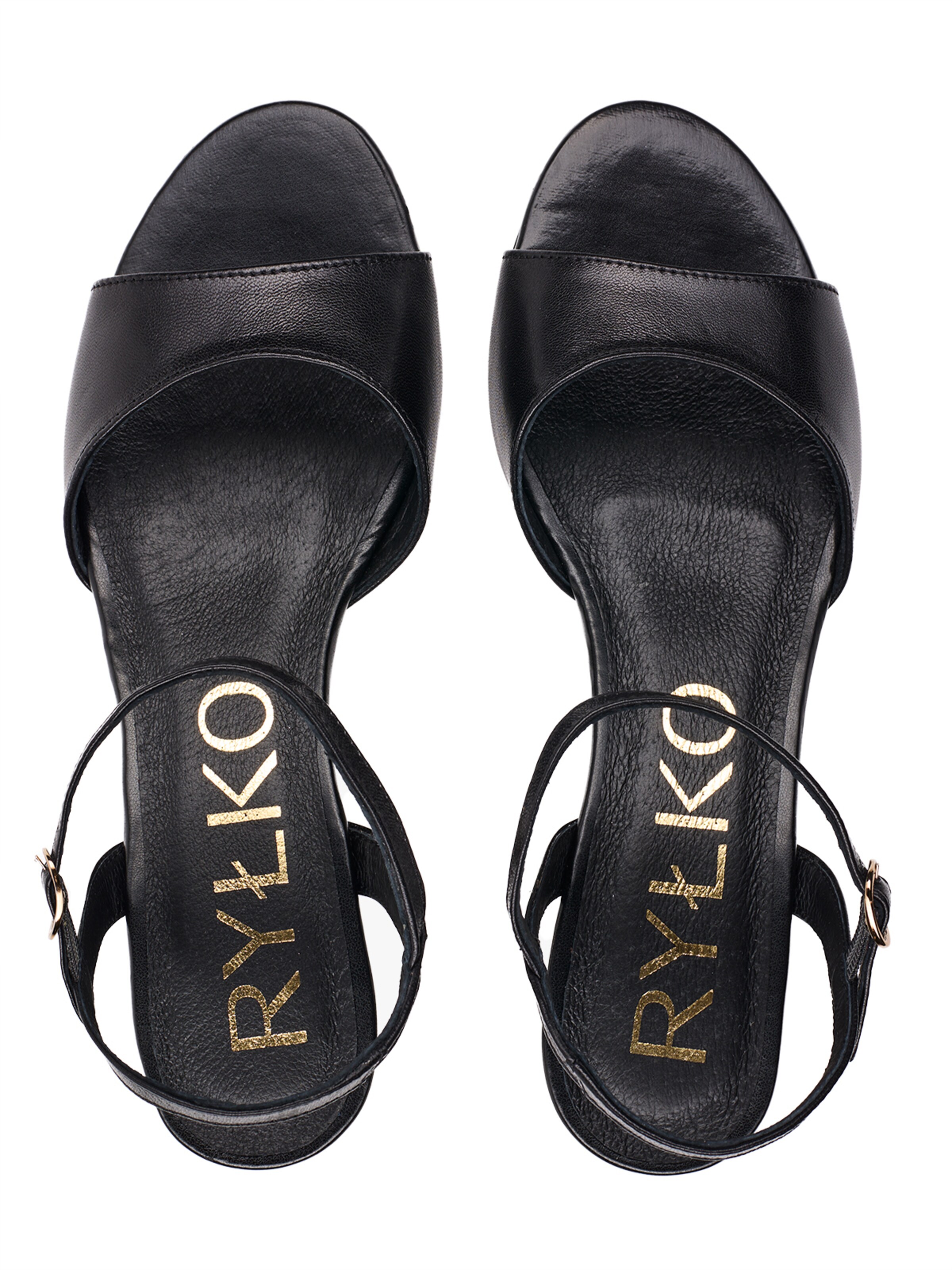 RYŁKO - Sandália em preto