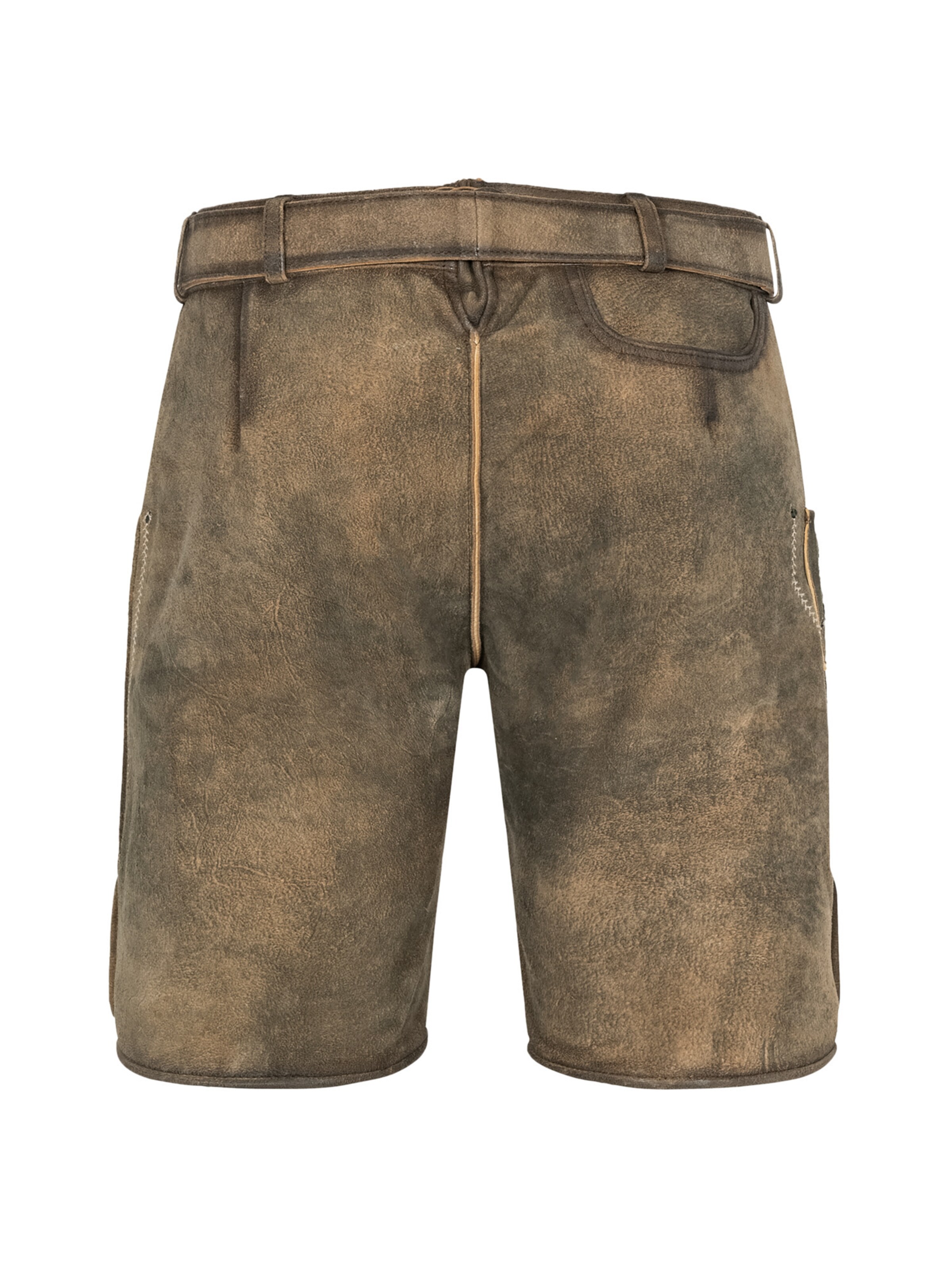 Krüger Buam Regular Trachtenhose 'Ismael' in Braun