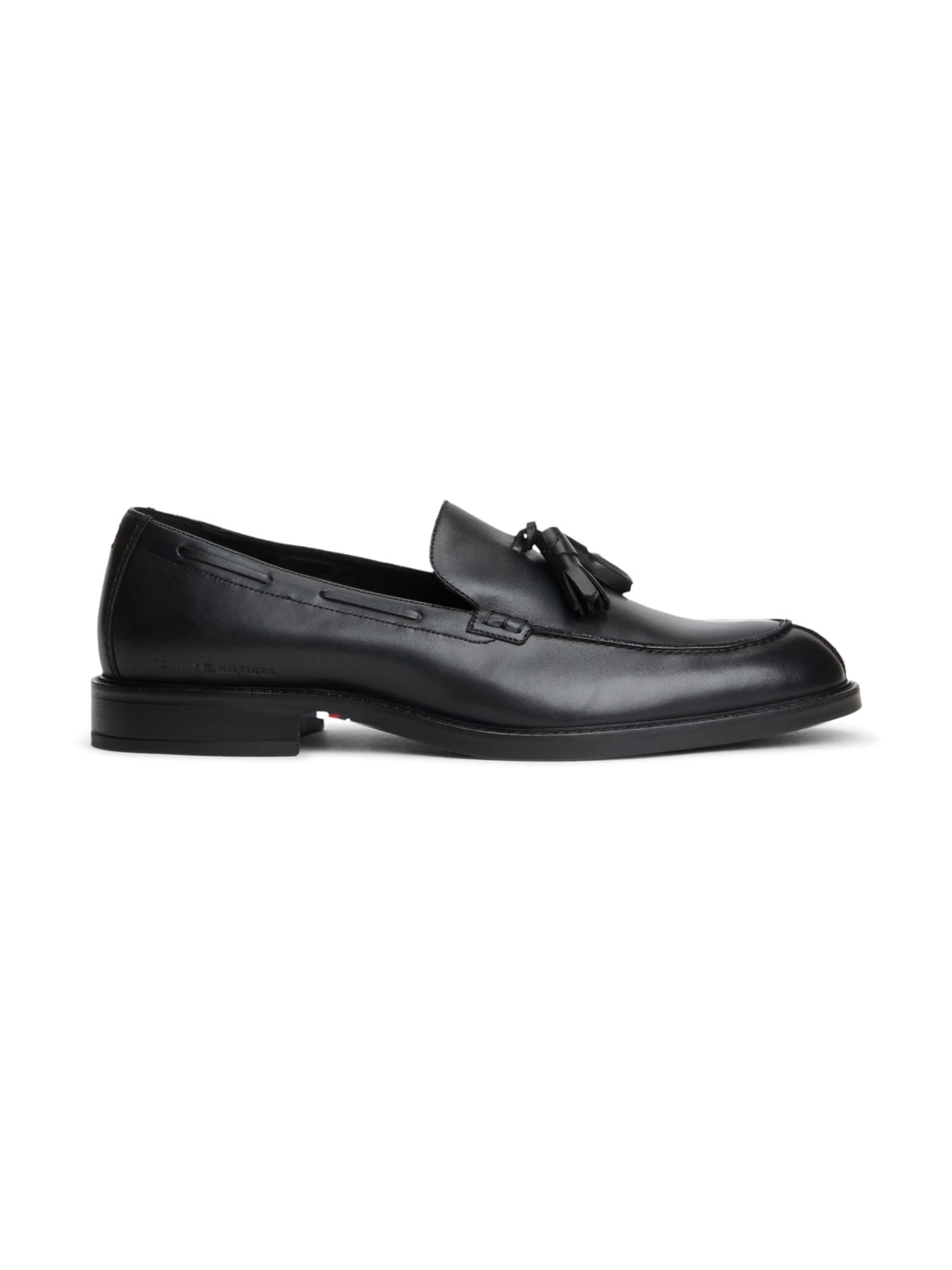 TOMMY HILFIGER Slipper in Schwarz