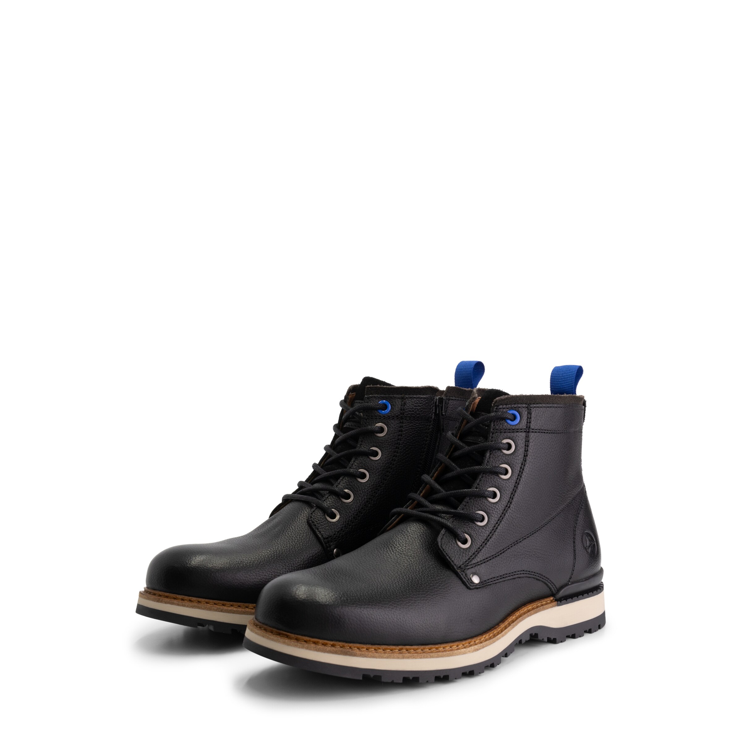 Bottines à lacets 'Malling ' Travelin en noir