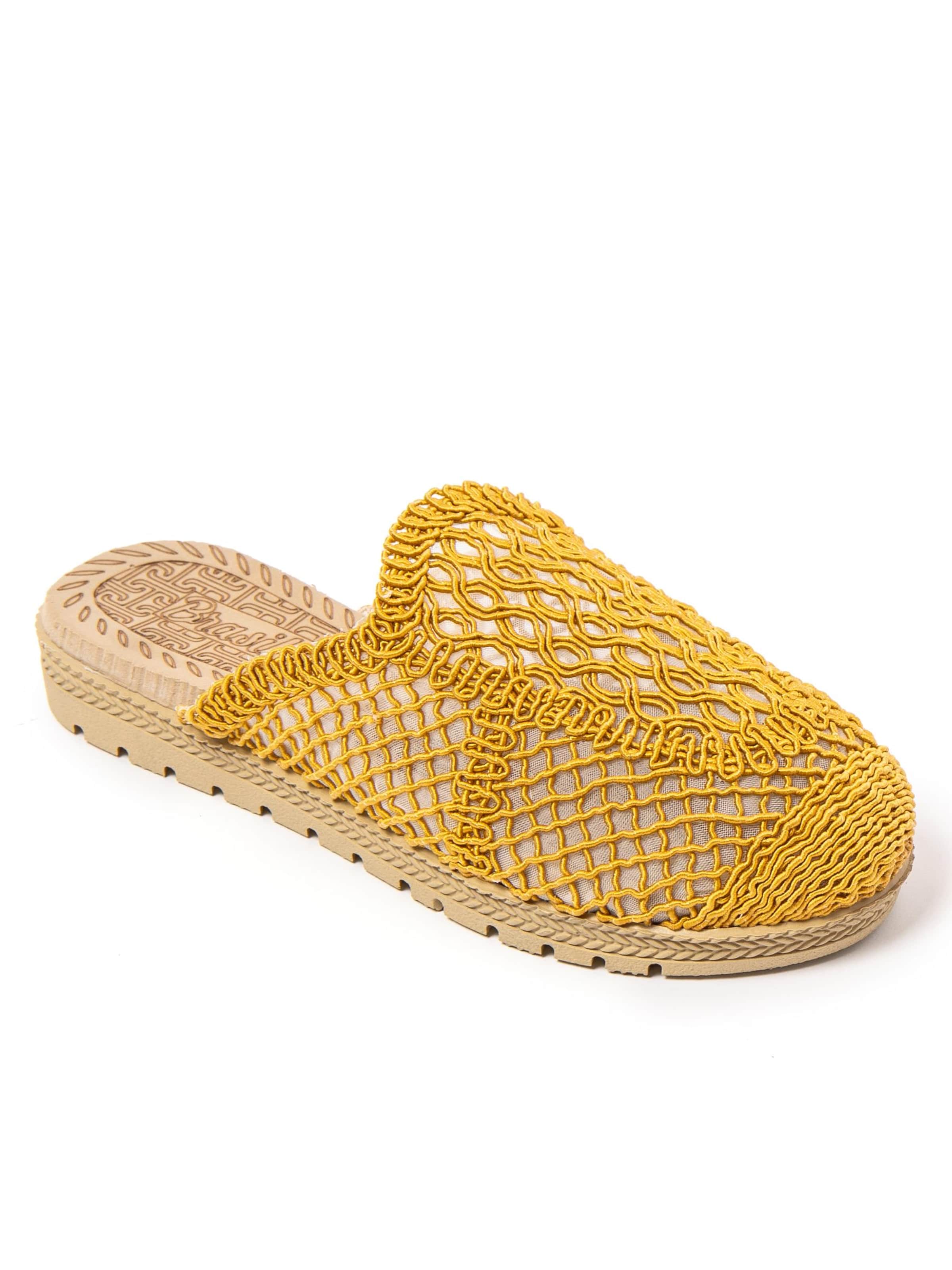 Brasileras Slipper 'Suna' in Yellow