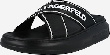 Karl Lagerfeld Mules 'KAPRI' in Black: front