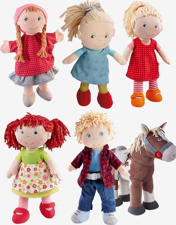 HABA Stoffpuppe 'Verschiedene' in Mischfarben: Vorderseite