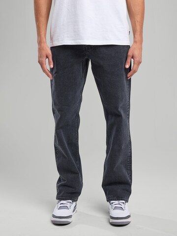 America Today Regular Jeans in Zwart: voorkant