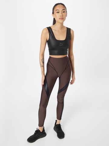 P.E Nation Skinny Leggings 'MASTERY' in Braun