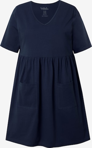 Robe Ulla Popken en bleu : devant