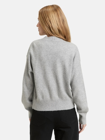 TOM TAILOR Oversized cardigan i grå