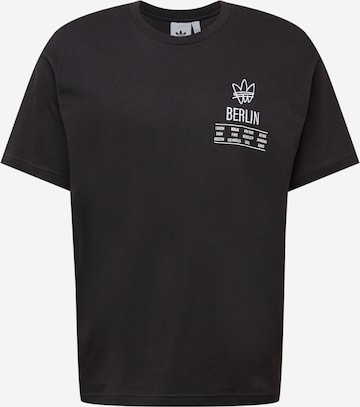 ADIDAS ORIGINALS Shirt in Schwarz: predná strana