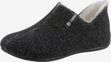 VERBENAS Hausschuh in Grau: Vorderseite