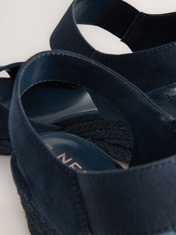Next Σανδάλι με λουράκια 'Forever Comfort' σε μπλε