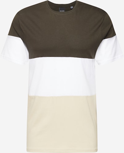 Only & Sons Тениска 'NEWBAILEY' в телесен цвят / тъмносиво / бяло, Преглед на продукта