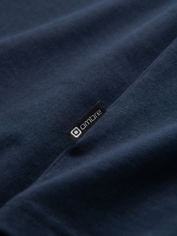 Maglietta di Ombre in blu