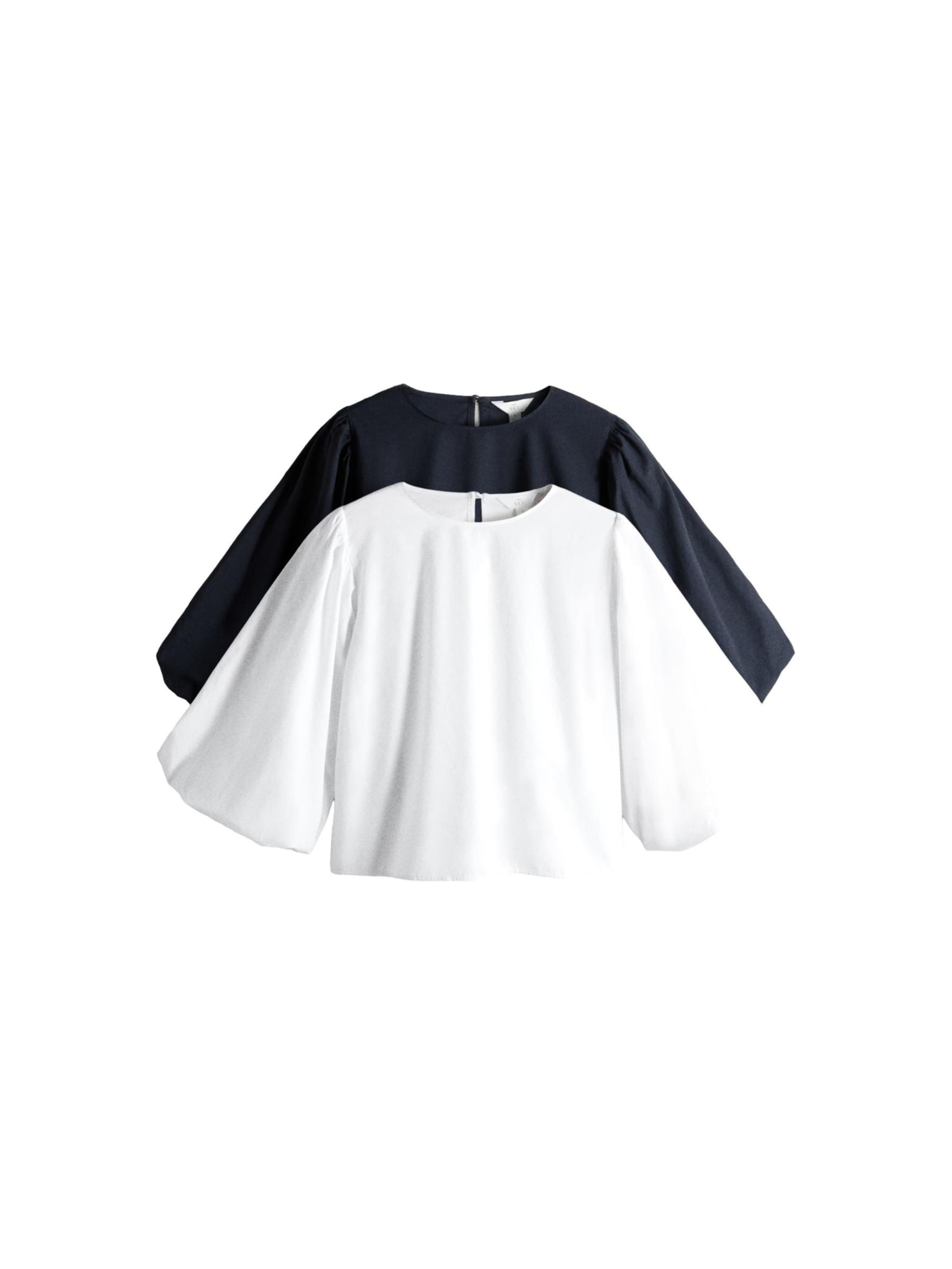 The Set Блузка в Синий: спереди