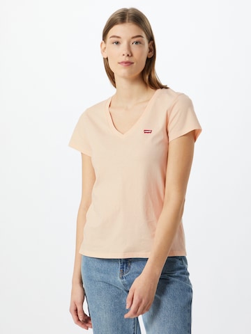 LEVI'S ® T-shirt 'Perfect Vneck' i rosa: framsida