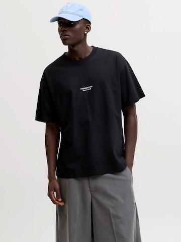 JACK & JONES Shirt 'JCOSOLANA' in Black