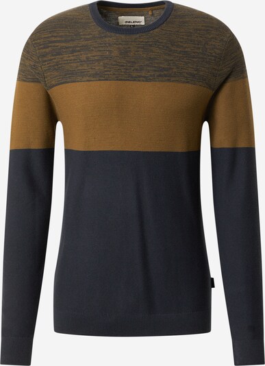 BLEND Sweater in Navy / Olive, Item view