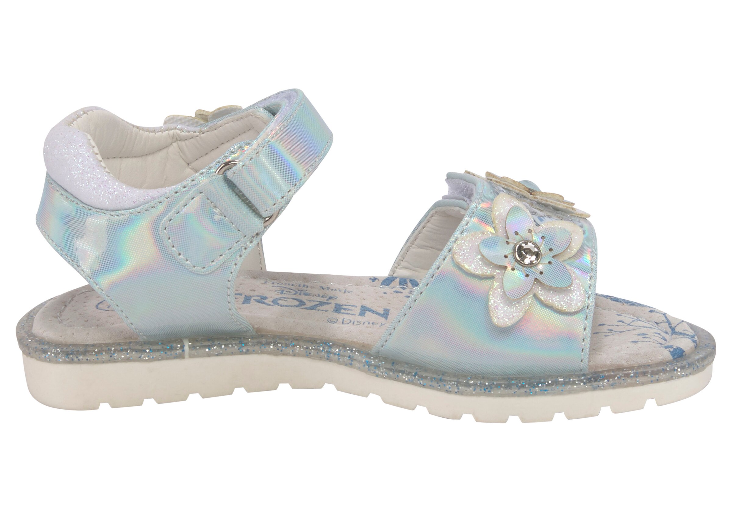 DISNEY Sandale in Silber