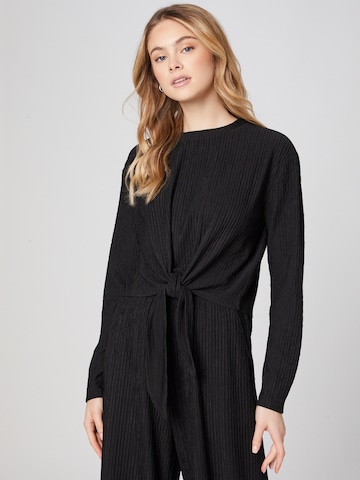 Guido Maria Kretschmer Women Shirt 'Ina' in Black: front