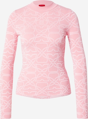 Pull-over 'Satero' HUGO en rose : devant